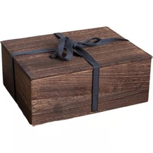 高檔復古禮盒空盒包裝盒蜂蜜紫砂茶壺建盞茶杯具瓷器禮品木盒雕刻