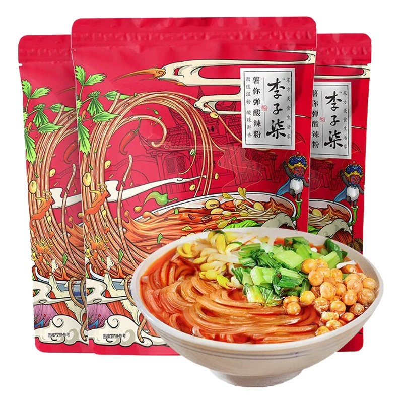 Улитка Overlord винт порошок вонючий сокровище риса лапша вермишель семь кислый и пряный порошок хороший Huan улитка порошок плюс пряный и вонючий 400 г