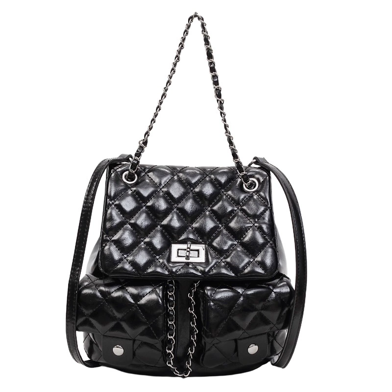 Рюкзак, летняя сумка через плечо, вместительная цепочка, стиль Chanel
