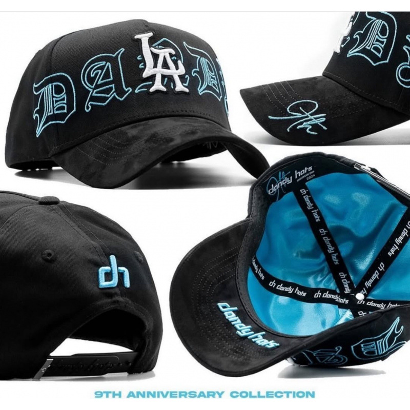 Tendencia transfronteriza hip hop Dandy Dandy sombrero con letras de diamante sombrero de pato doblado a lo largo del sombrero de béisbol image 12