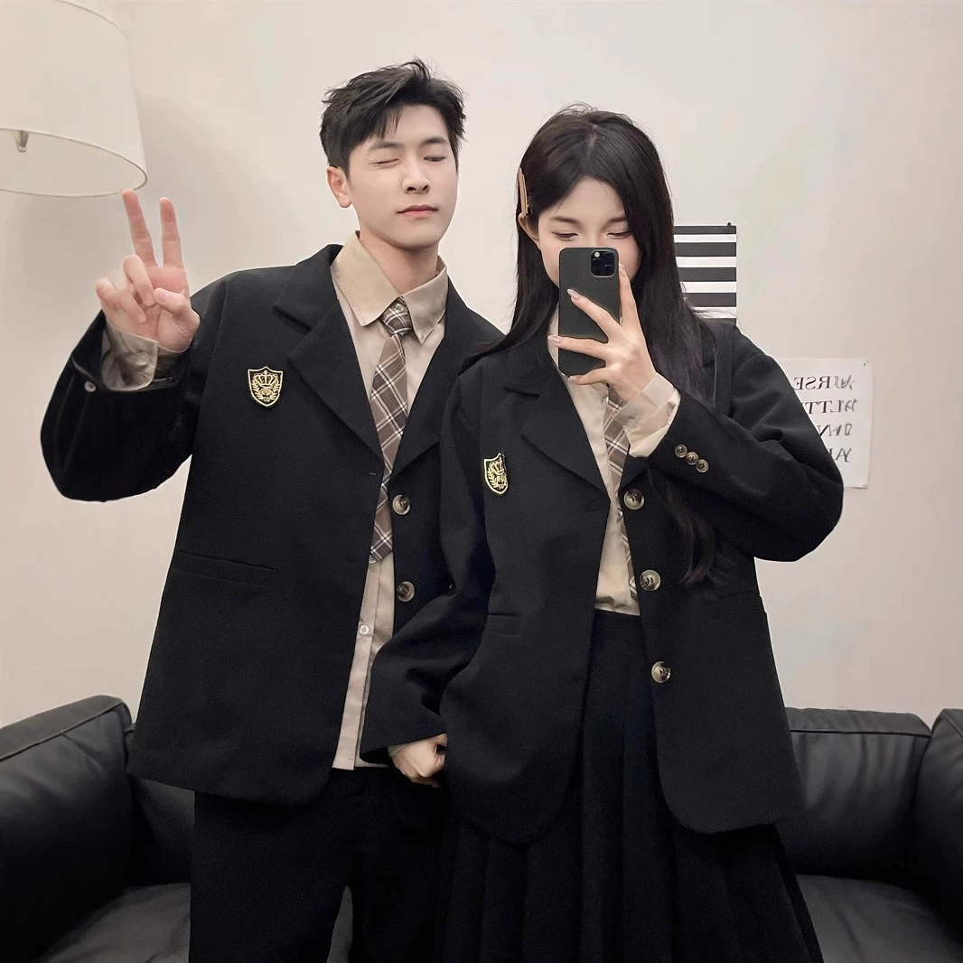 Корейская версия выпускной костюм длинная юбка