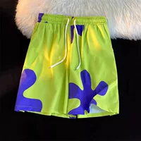 Шорты Patrick Star мужские летние американские модные баскетбольные спортивные свободные пляжные брюки с пятью точками
