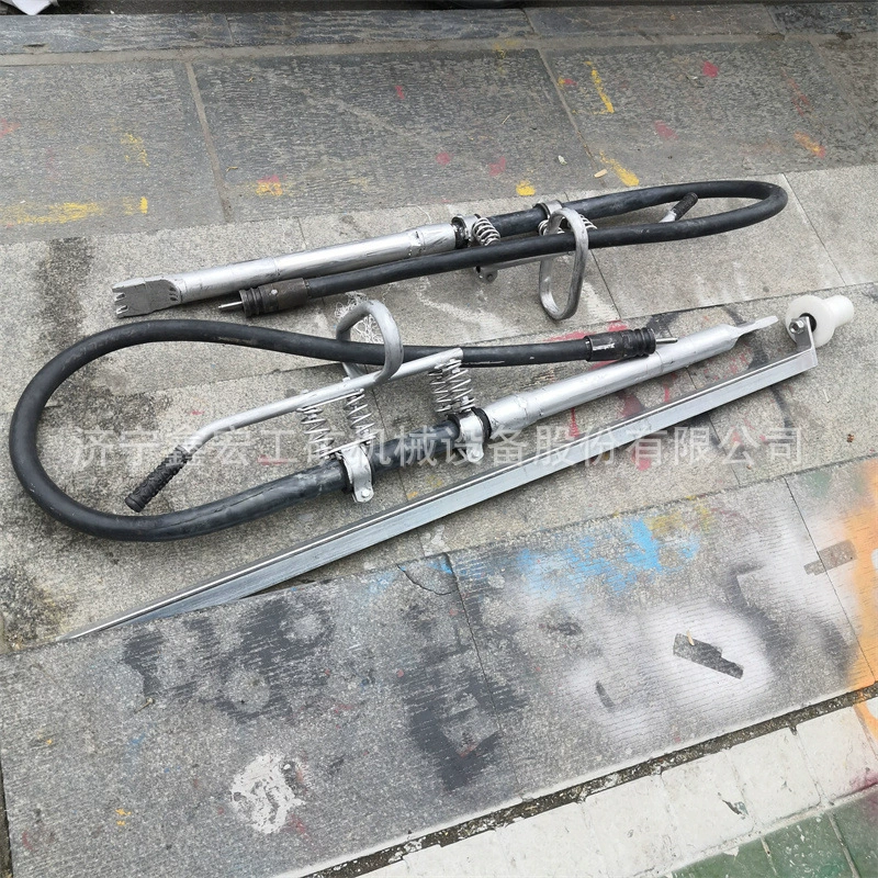 ND-4.2 × 2 внутреннего сгорания высокочастотный гибкий вал трамбовочная машина для гусеничной трамбовочной машины внутреннее сгорание мульти-человек операции трамбовочная машина