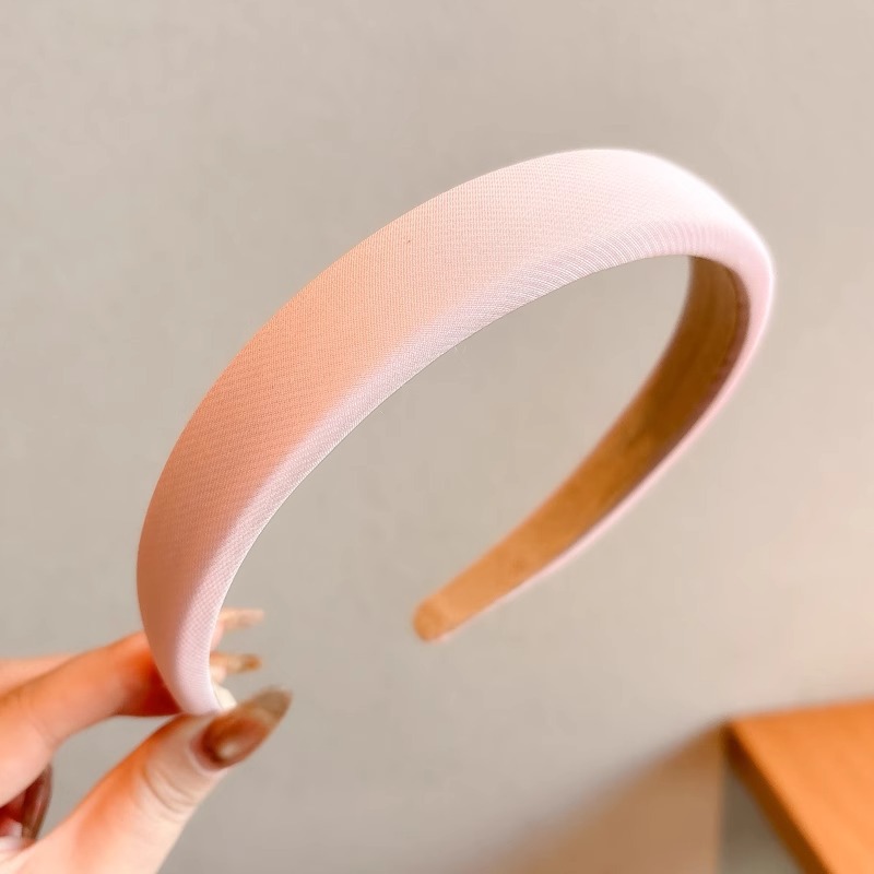 Dulce rosa, banda de cabello para mujeres, temperamento craneal alto, banda de cabello para lavar la cara, maquillaje, banda de cabello, tarjeta de cabello, sensación de alta calidad, nuevo tocado