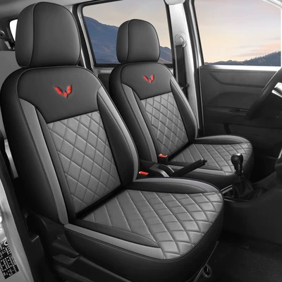 Cushions, Full Surround Special Seat Covers, Seat cushion, seat cover - standard-version-style-gray-two-seats