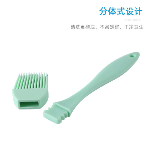 Silicone Oil Brush Mini Small BBQ Split Brush Diy Baking Tools BBQ Supplies Supply