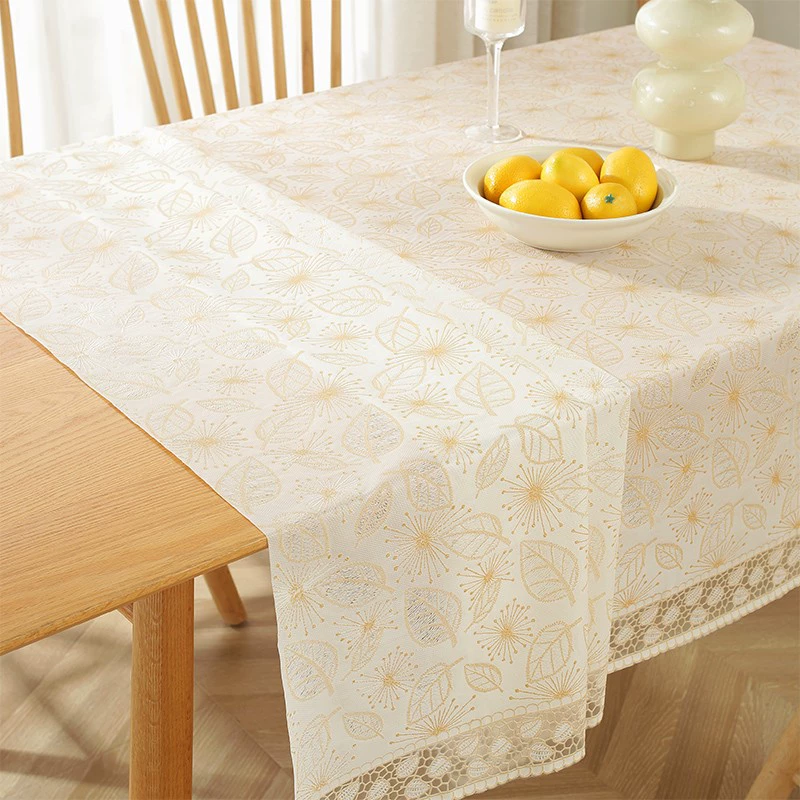 Скатерть водонепроницаемый, анти-глажение и масло одноразовое кружевное ПВХ Скатерть Скатерть скандинавский чайный столик Настольный стол ins Студенческая ткань
