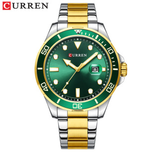 Curren/Kreen New 8388 Steel Band Watch Quartz Calendar Men's Watch Business Atmosphere Simple