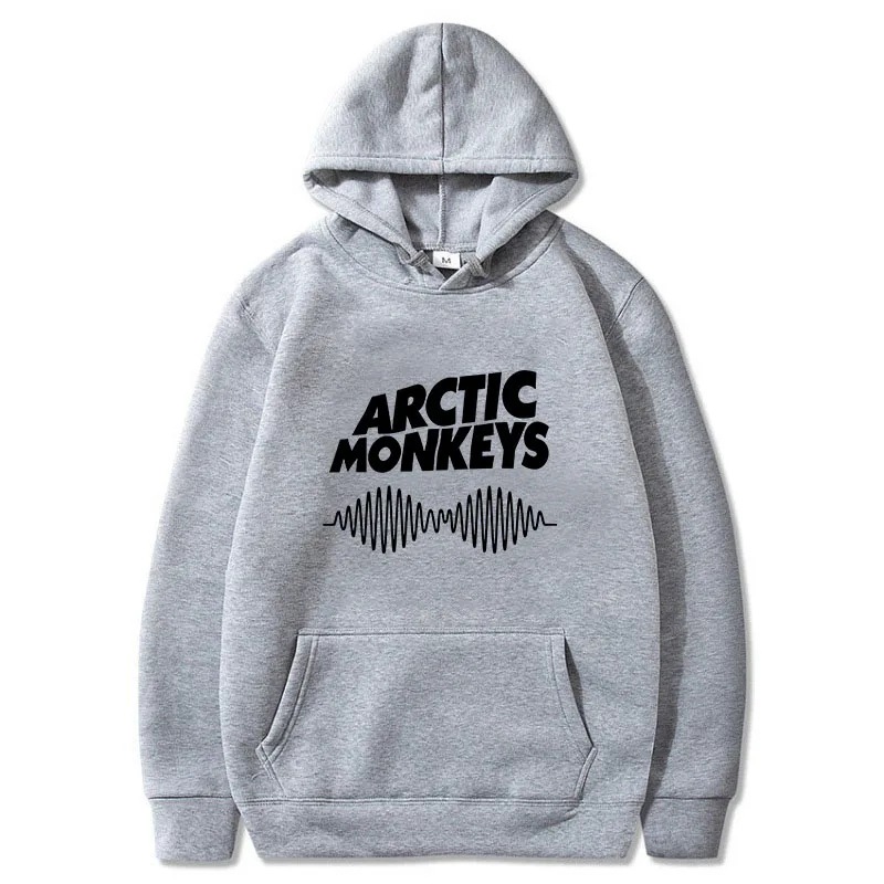 Otoño hombres y mujeres moda suéter rock ártico mono estampado suéter hip-hop abrigo de mujer rapero pelo
