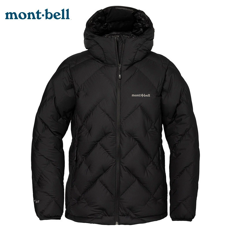 Montbell осень-зима новый 800 понтов на открытом воздухе спорт отдых теплый с капюшоном гусиный пуховик куртка для женщин