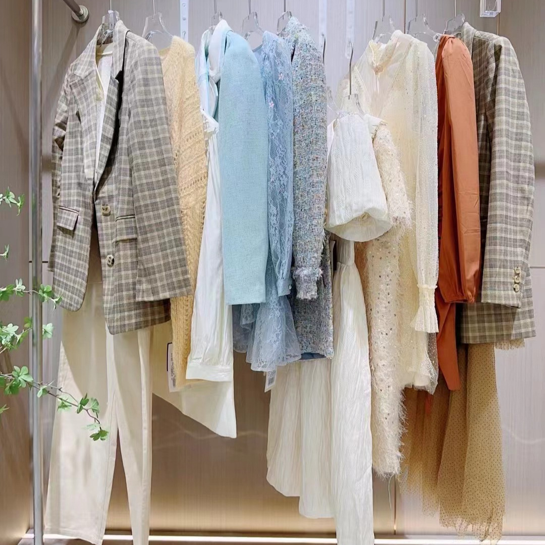 时尚淑女尾款女装清货杂款品牌折扣女装走份拿货批发厂家一手货源