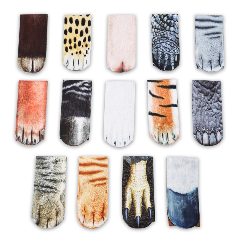 3D Printing Socks Funny Animal Foot Simulation Socks Adult Children Printed Socks Leopard Print Animal Trendy Style Socks