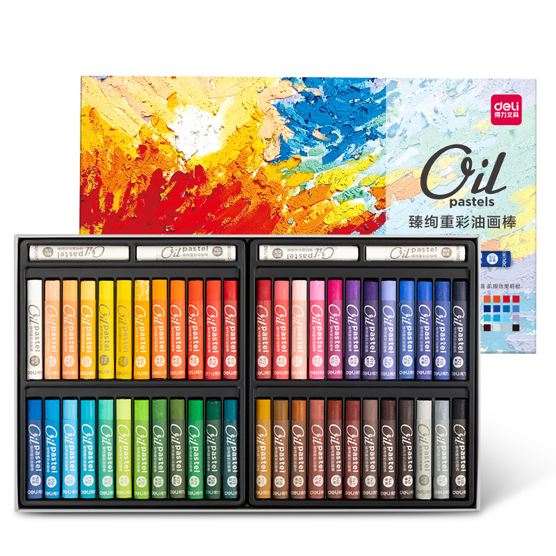 Pasteles al Óleo de Color Intenso Suave para Pintura y Dibujo DIY
