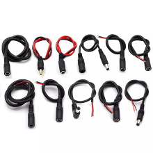 12V母头线公头5.5*2.1连接线插头接头监控DC电源线24V dc一分二