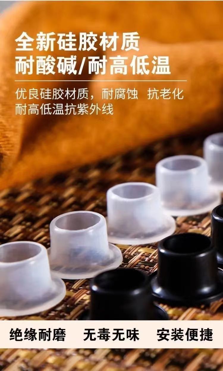 New universal raw material tape substitute 4-point and 6-point silicone gasket faucet accessory waterproof sealing ring rubber pad Specification drawing