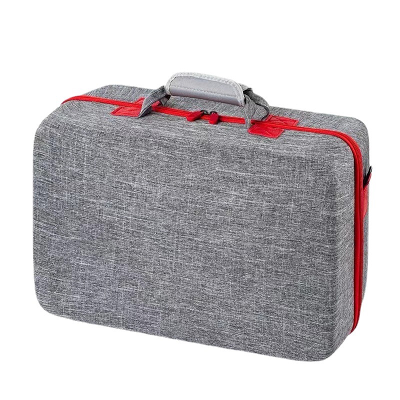 Gray Snowflake Cloth Carry Bag