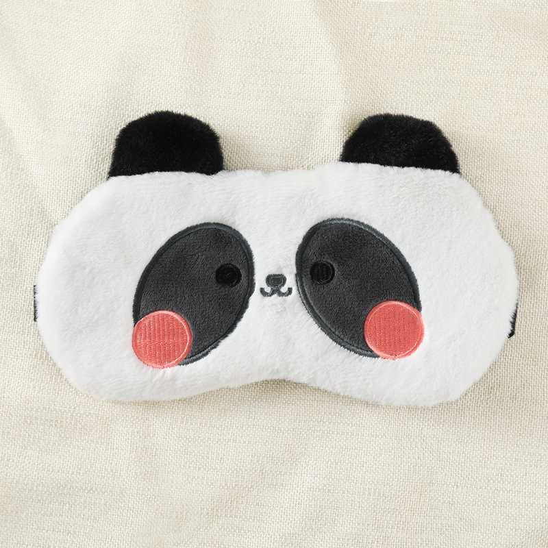Mascherina notte per bambini in peluche con gel freddo_voghion.com