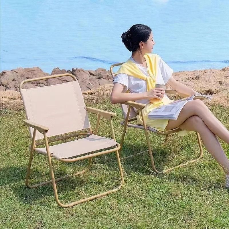 户外克米特椅子懒人椅钓鱼凳露营地野餐椅休闲家具便携式折叠椅