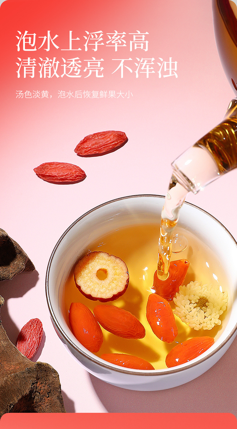 Dried Goji Berries 250g Ningxia Wolfberry Gou Qi Zi for Tea and Soup specifications