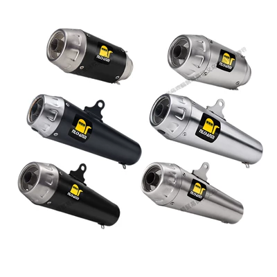 Motorcycle exhaust pipe: Stainless Steel Tail Section 51/60mm