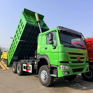 HOWO 6x4 tikinti və torpaq daşınması üçün özüboşaldan yük maşını, ixrac