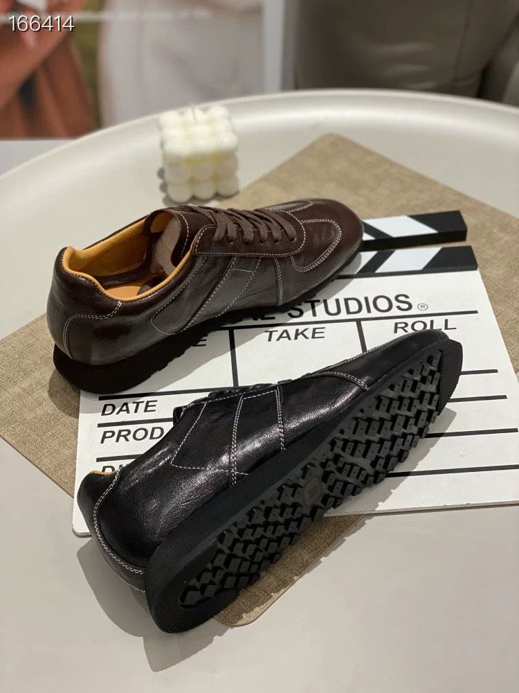 Giày sneaker nữ chunky đế dày da cừu tăng chiều cao 2025 — màu đen chi tiết 6