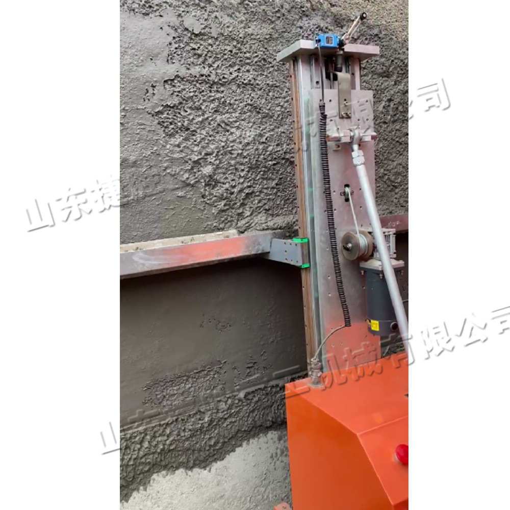 Máquina de nivelación de mortero de construcción automática de masilla de cal máquina de pared de yeso decoración pequeña máquina de nivelación de cemento