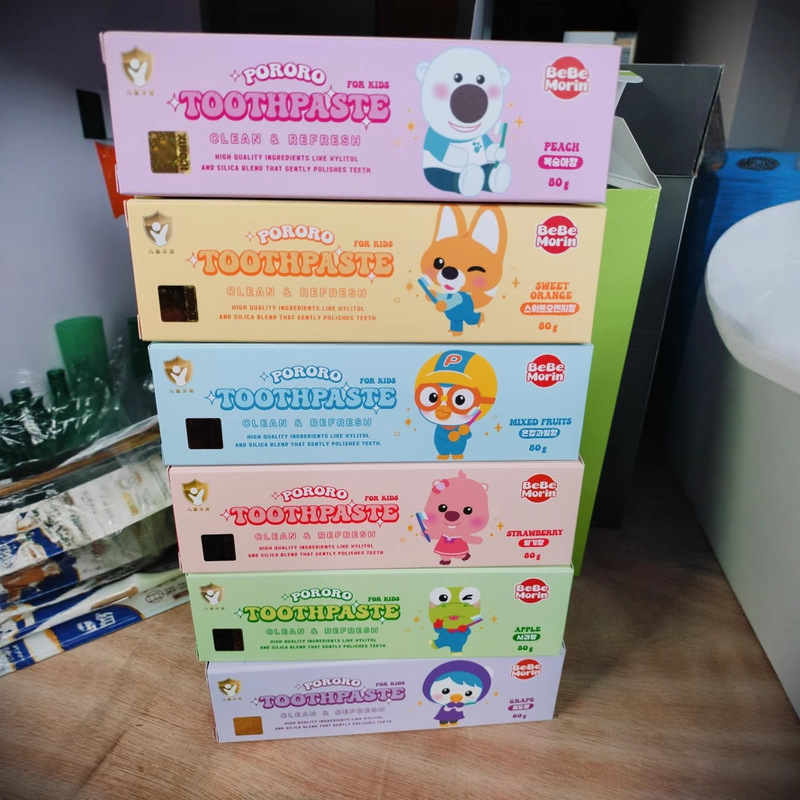 韓国ポロロ子供用ベビー歯磨き粉フルーティーで辛くない子供用歯磨き粉 80g|undefined