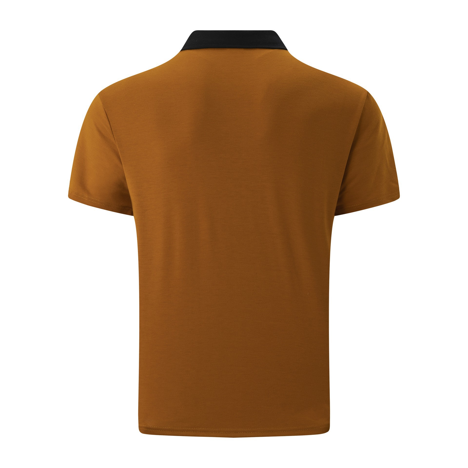Polo uomo slim fit con colletto e tasca frontale elegante_voghion.com