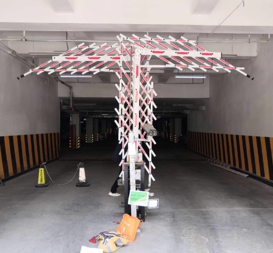 曲臂直杆道闸小区地下车库出入口道闸曲臂直杆道闸机限高折臂道闸-阿里巴巴
