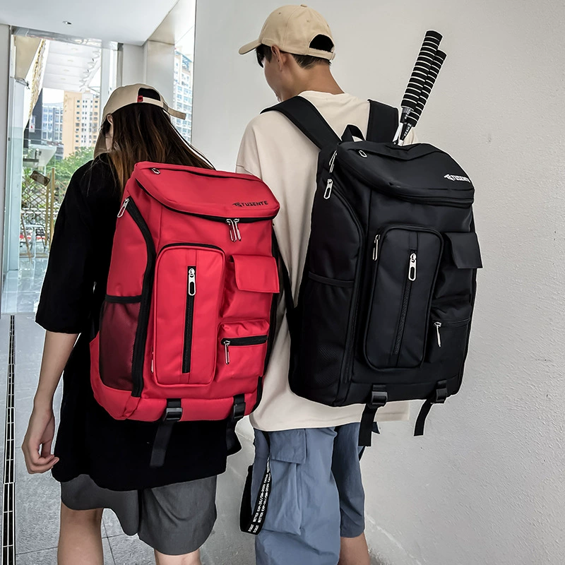 Capacious backpack, fashionable trend shoulder bag, sports travel bag, for students