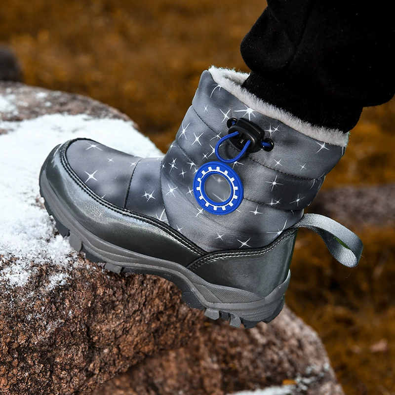 Children's winter boots, non-slip high keep warm shoes, (Cross-border trading)