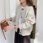 宽松圆领新款春秋毛衣