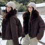 加厚跨境保暖休闲棉服