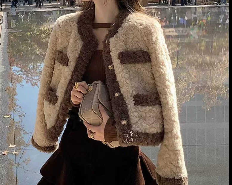 Jacket, Chanel style, oversize