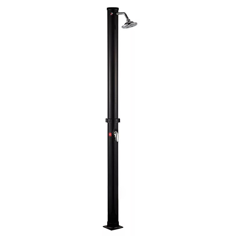 20L columna de ducha solar rojo azul plata negro al aire libre playa surf ducha redonda de calentamiento rápido columna de Ducha