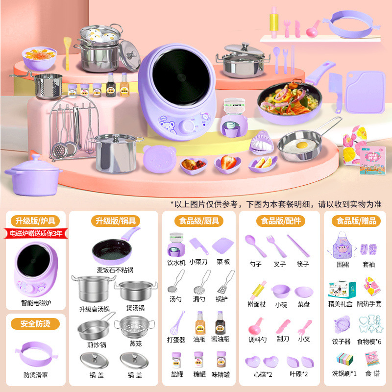 [확대 12.6cm] 독일 화상방지 406 주방-바이올렛