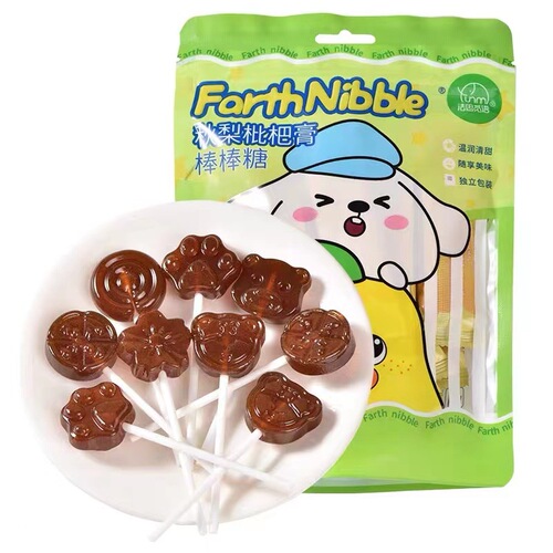 FashiMiyou Autumn Pear Pianpao Candy 70g Bagged Children's Pear Pianpao Candy Baby Gift Candies
