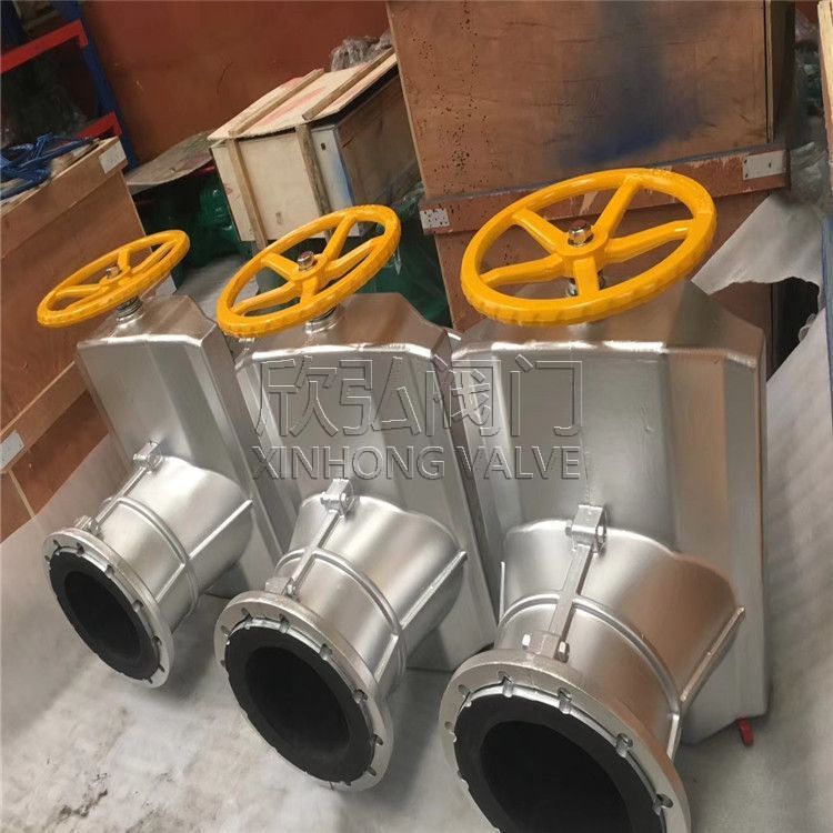 电动管夹阀GJ941X 耐磨耐 耐冲刷 防腐蚀 美标 欣弘阀门