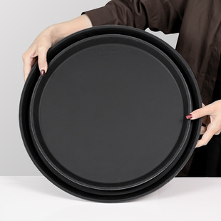 Serving Tray Commercial Catering Non-Slip Fast Food Restaurant Tableware Tray Rectangular Round Ktv Hotel Serving Tray