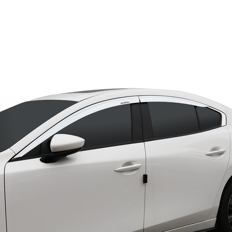 Tenxinrui es adecuado para Mazda 3 lluvia ceja modificación platino lluvia escudo onksela ventana lluvia escudo Accesorios