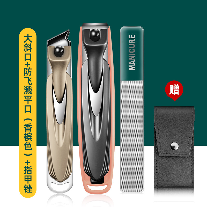 Pequeño cuchillo de uñas inclinado cuchillo de uñas tijeras de uñas tijeras de uñas image 13