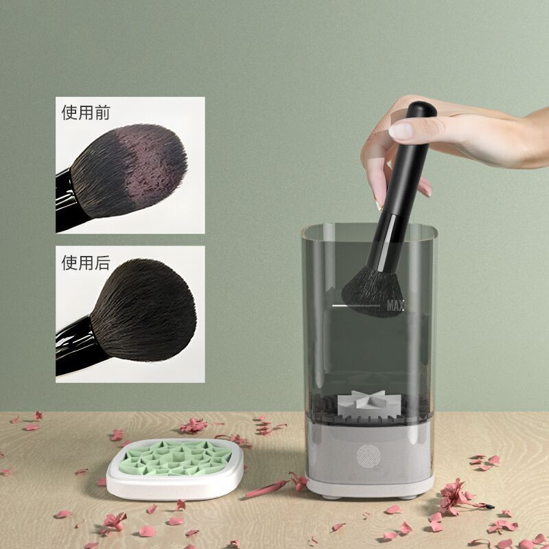 売れ筋商品 全自動速乾電動メイクブラシ洗浄機 家庭用美容ツールブラシ乾燥機|undefined