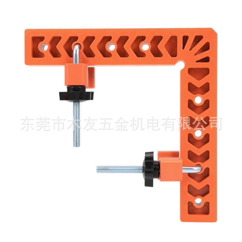 목공 직각 고정구 90 도 직각 통치자 측정 위치 패널 고정 보조 클램프 L 형 직각 통치자