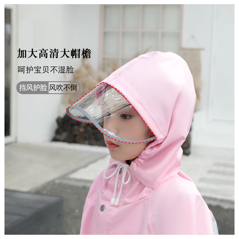 Impermeable DE LOS NIÑOS pantalones de lluvia traje niños y niñas de escuela primaria y secundaria a prueba de agua de los niños y niñas al por mayor poncho transfronterizo