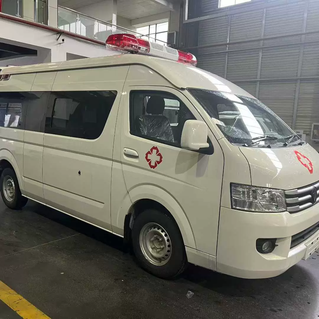 出口福田G9右驾转运型医疗救护车 负压救护车120急救车医疗检测车