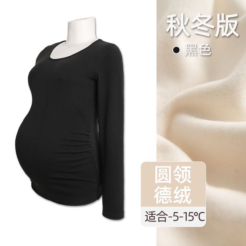 Черный топ с круглым вырезом 249