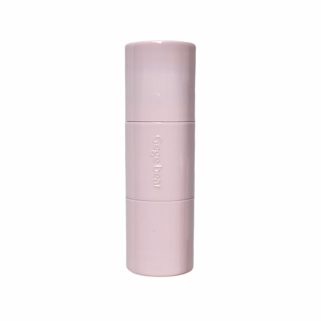 Gegebear agua luz multipropósito doble cabeza humedecer otoño invierno anti-agrietamiento seco desarrollo de color puro deseo femenino tierno con un palo rojo