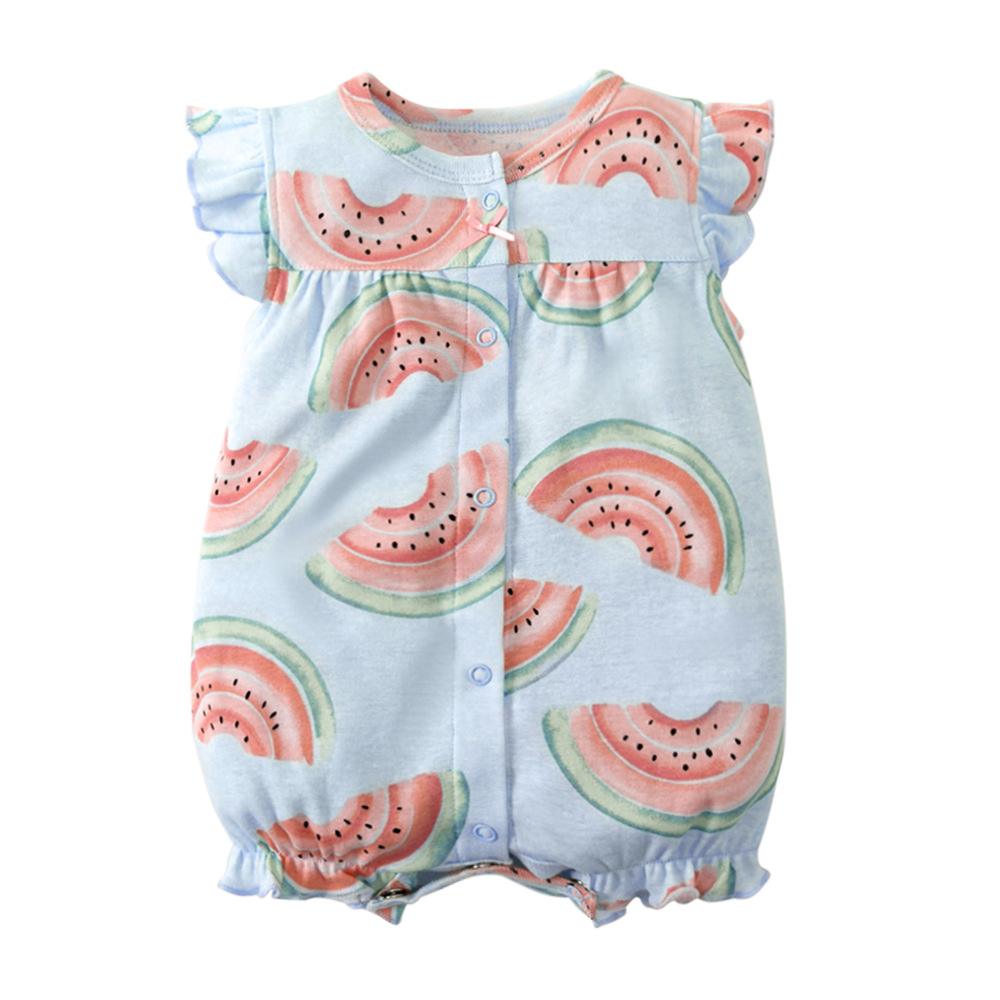 Manufactor wholesale baby one-piece garment Carter pure cotton baby Romper Cotton Short sleeved Climbing clothes summer baby Children's clothing