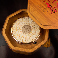 Health supplement gift box with American ginseng, red ginseng, orchid, deer horn, and lingzhi for parents, elderly, and elders.